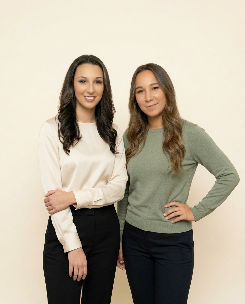Jess and Rachel, co-founders of the Life-First Business Lab