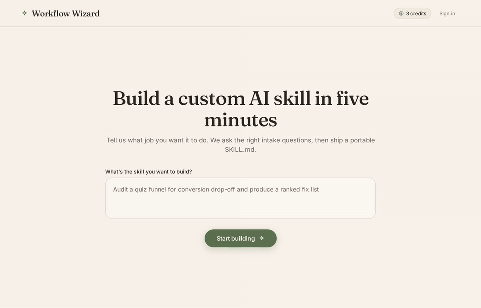 Build a custom assistant on demand. No waiting on us.